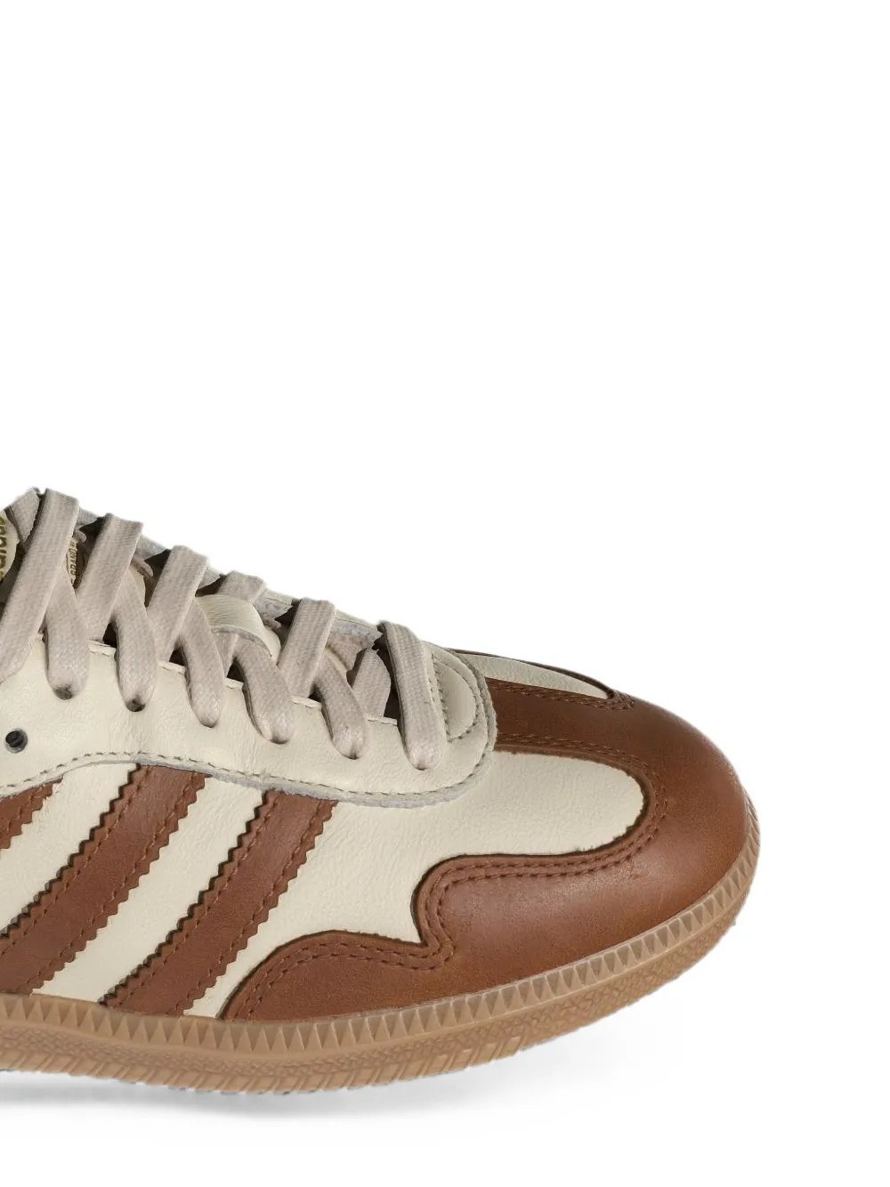 adidas Samba OG leather sneakers Beige