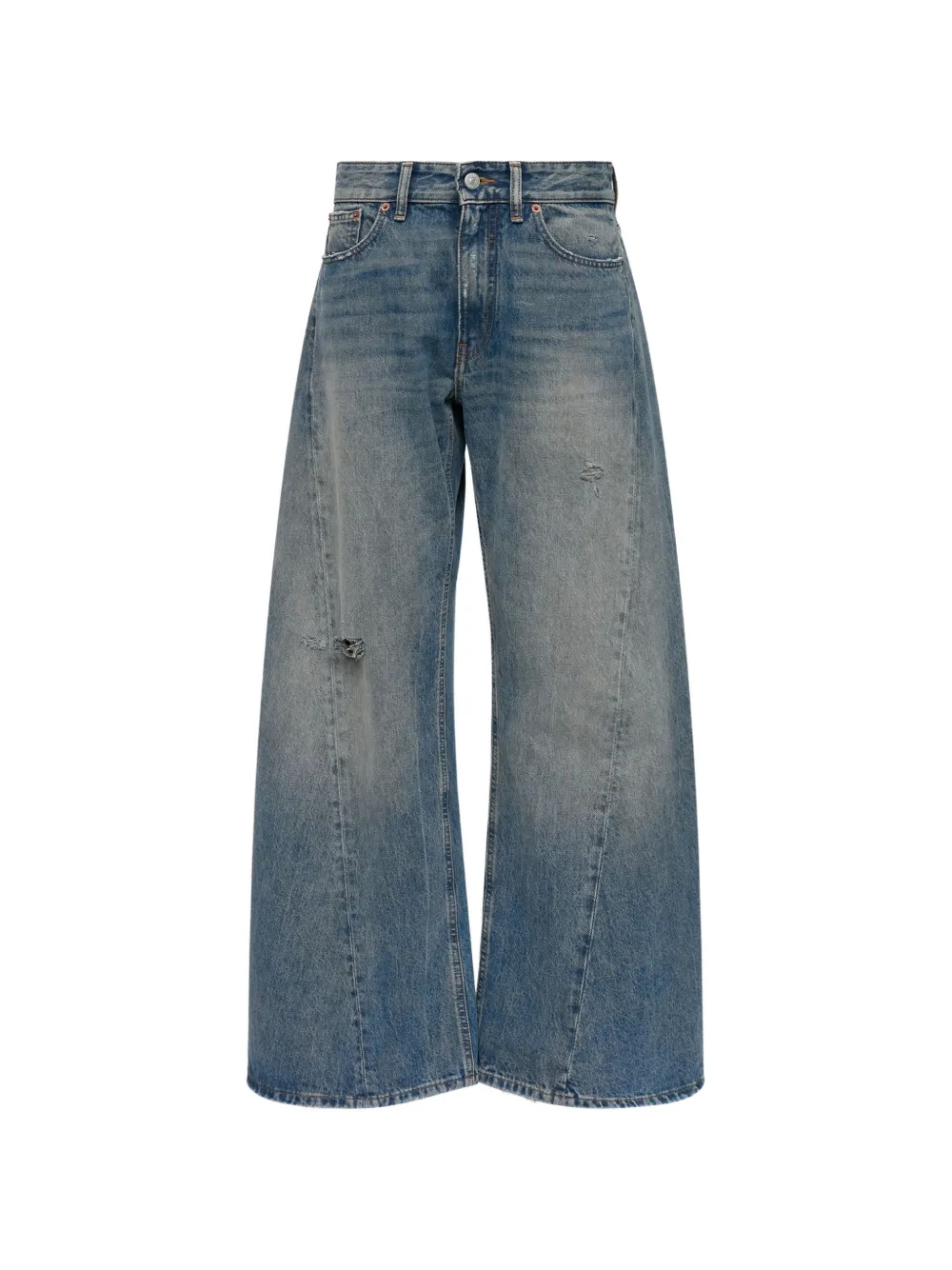 MM6 Maison Margiela Jeans a gamba ampia - Blu