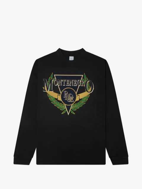 RHUDE Montenegro Regatta long-sleeve T-shirt