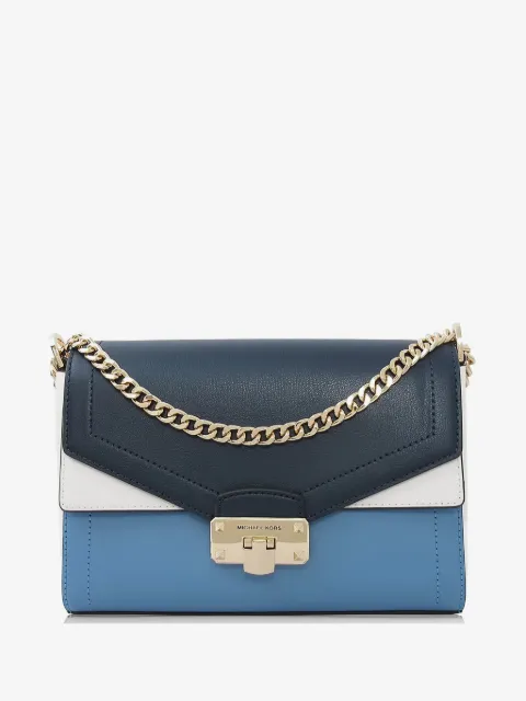 Michael Kors medium Kinsley colour-block leather shoulder bag