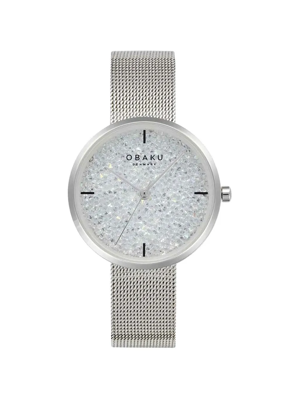 OBAKU Glimmer 32mm watch - Weiß