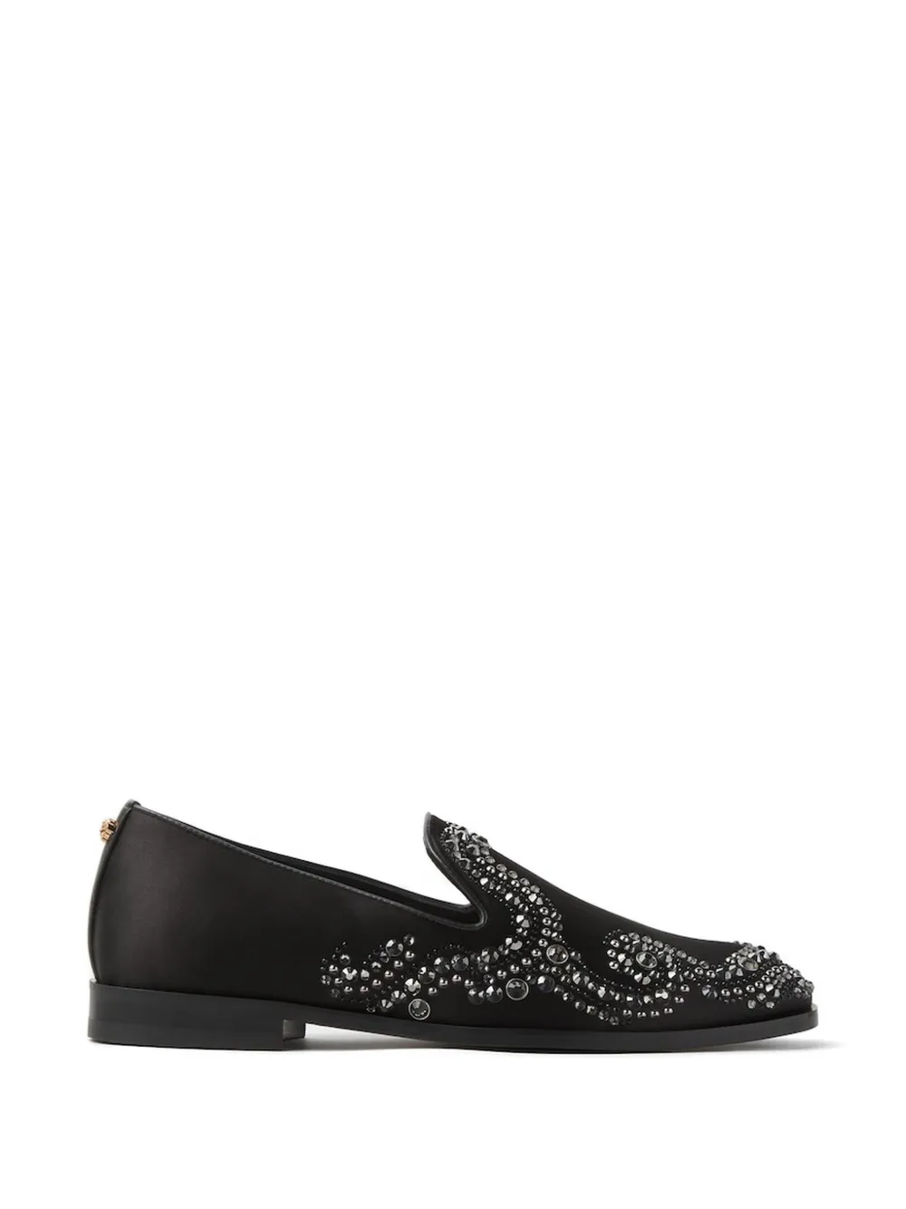 Versace Medusa-embellished loafers - Nero