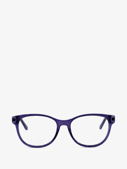 Jimmy Choo logo-plaque square-frame glasses