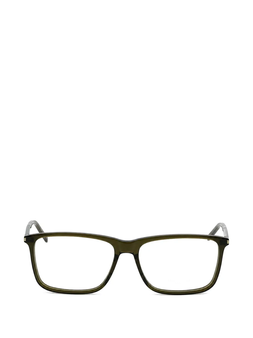 Saint Laurent Eyewear square-frame glasses - Verde
