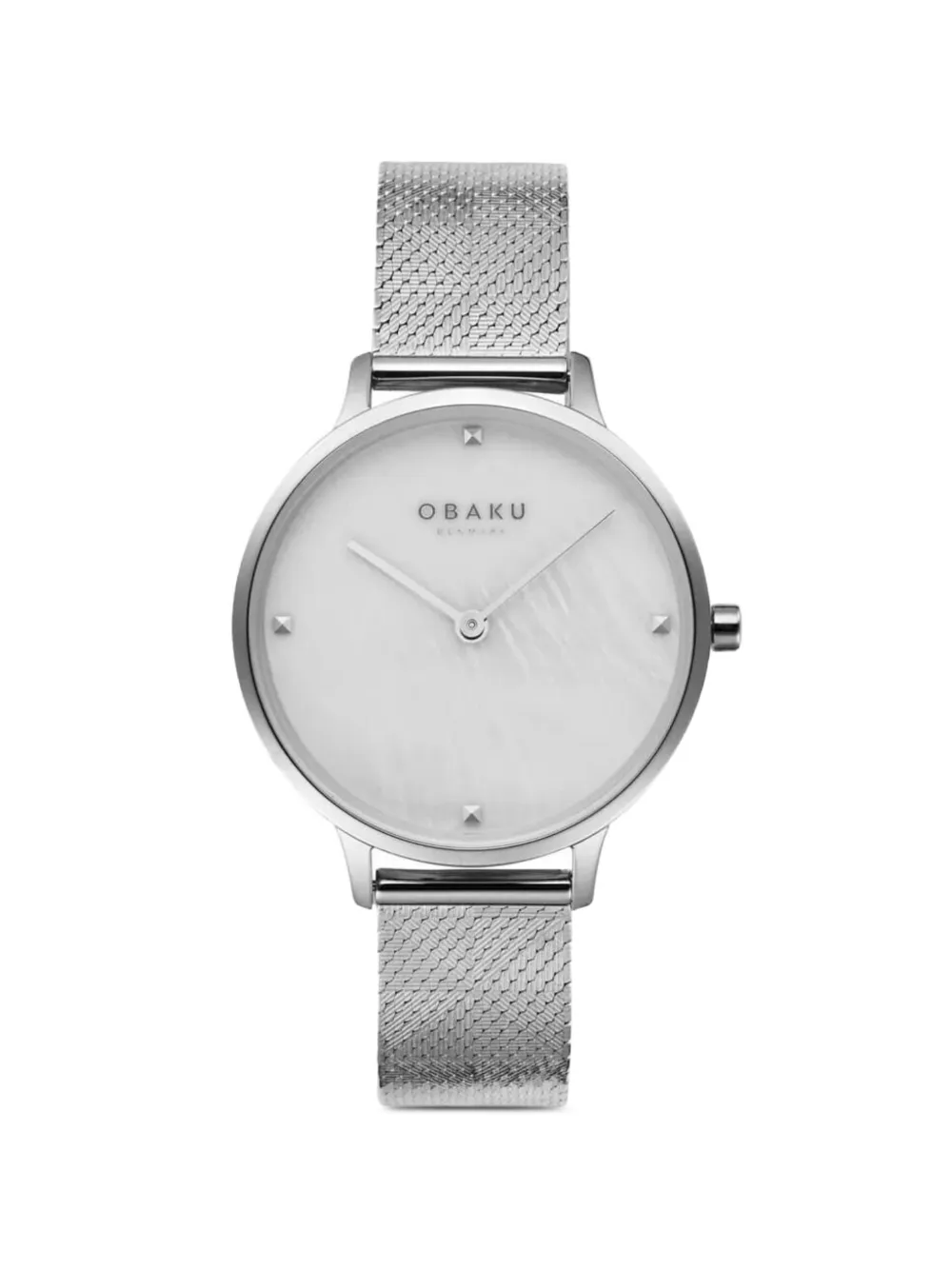 OBAKU Figen 32mm watch - Bianco