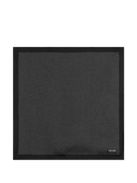 TOM FORD polka-dot silk pocket square