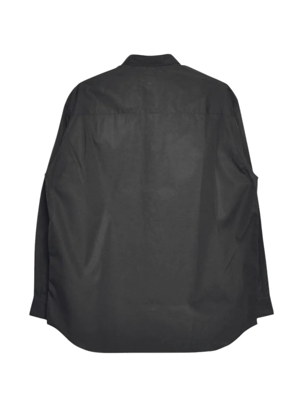 Comme des Garçons Homme Overhemd met borstzak Zwart