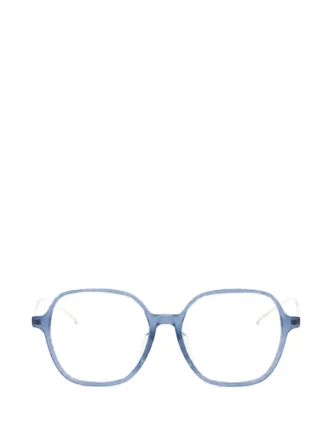 Jimmy Choo glitter-embellished square-frame glasses