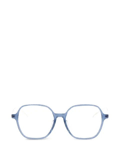 Jimmy Choo glitter-embellished square-frame glasses