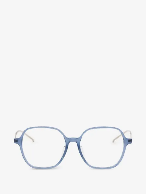 Jimmy Choo glitter-embellished square-frame glasses
