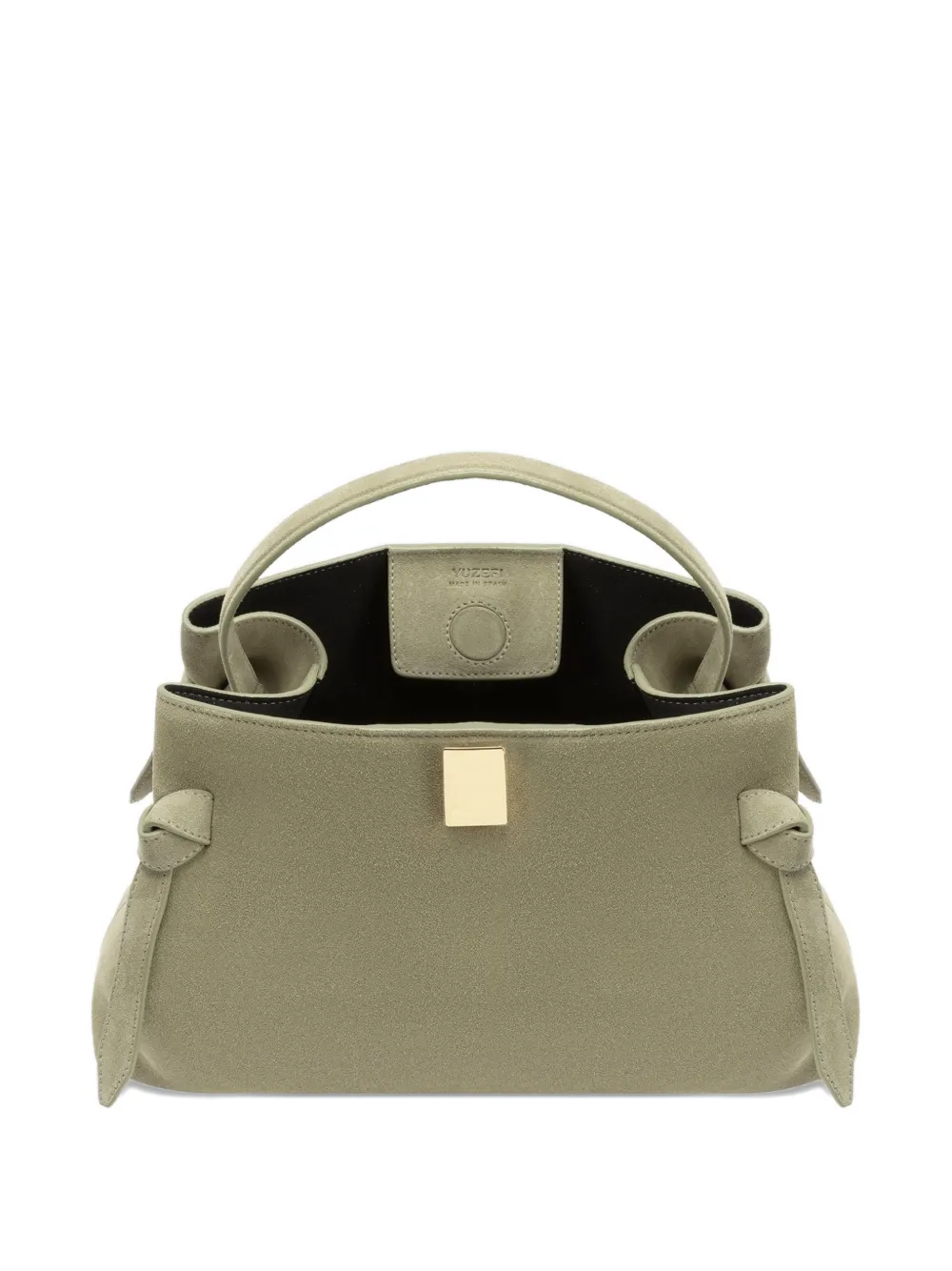Yuzefi Gyoza suède shopper Groen