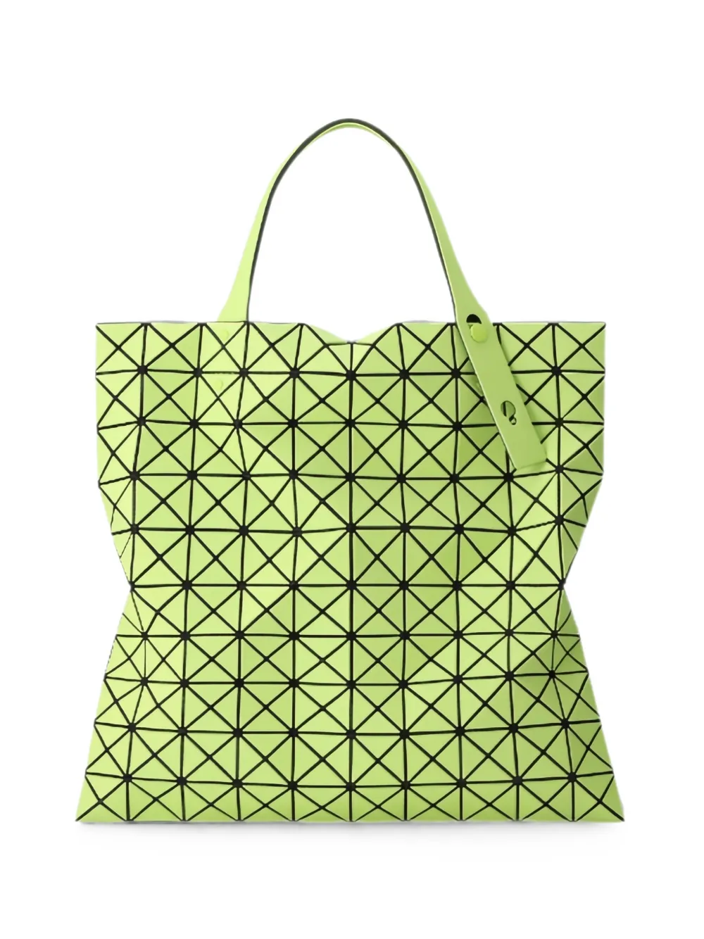 Bao Bao Issey Miyake geometric-panel tote bag - Verde