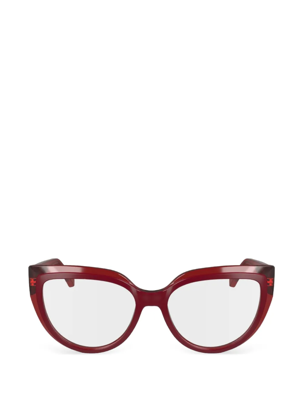 Ferragamo Eyewear cat-eye frame glasses - Rot