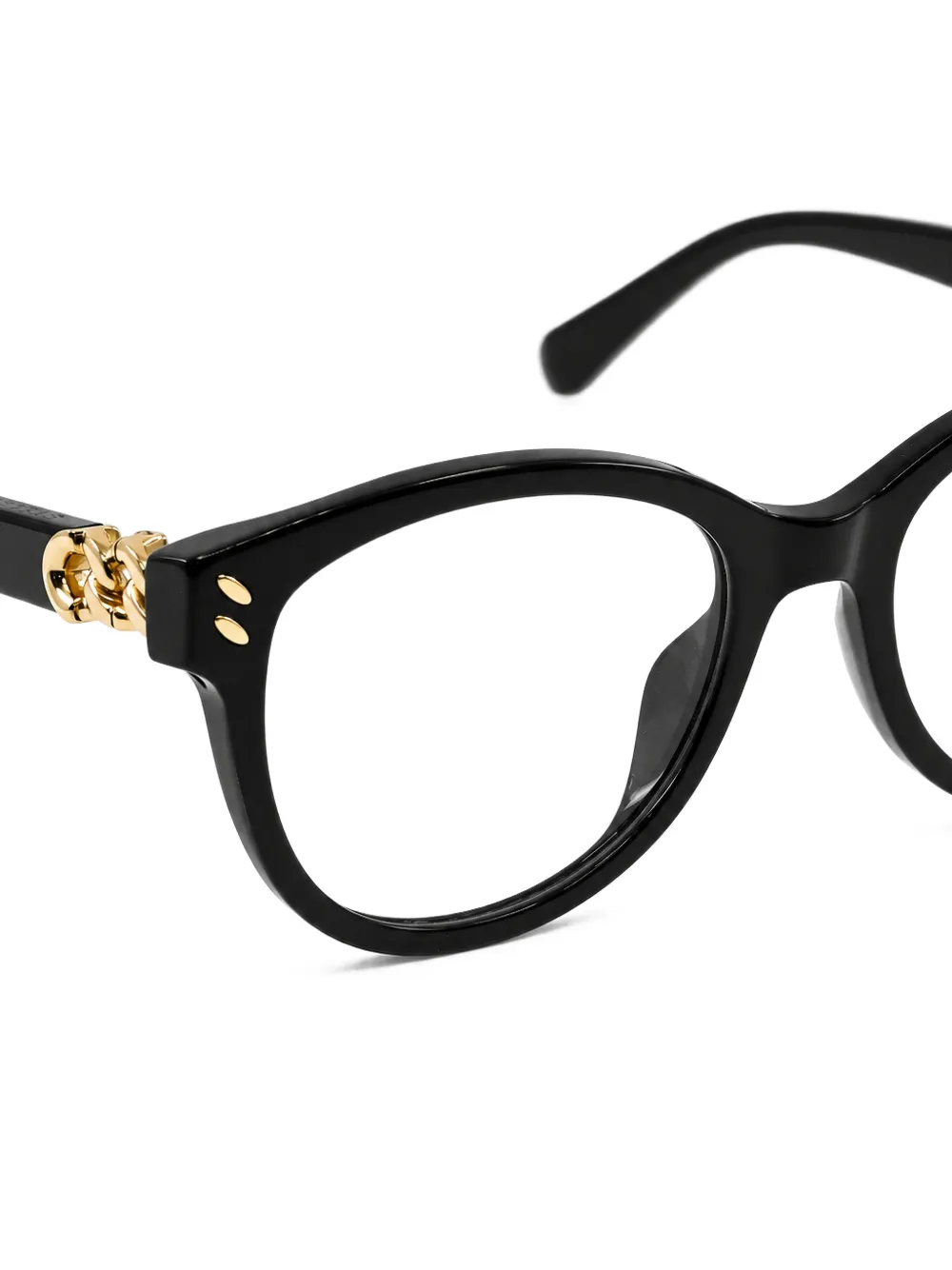 Stella McCartney Eyewear Bril met vierkant montuur Zwart