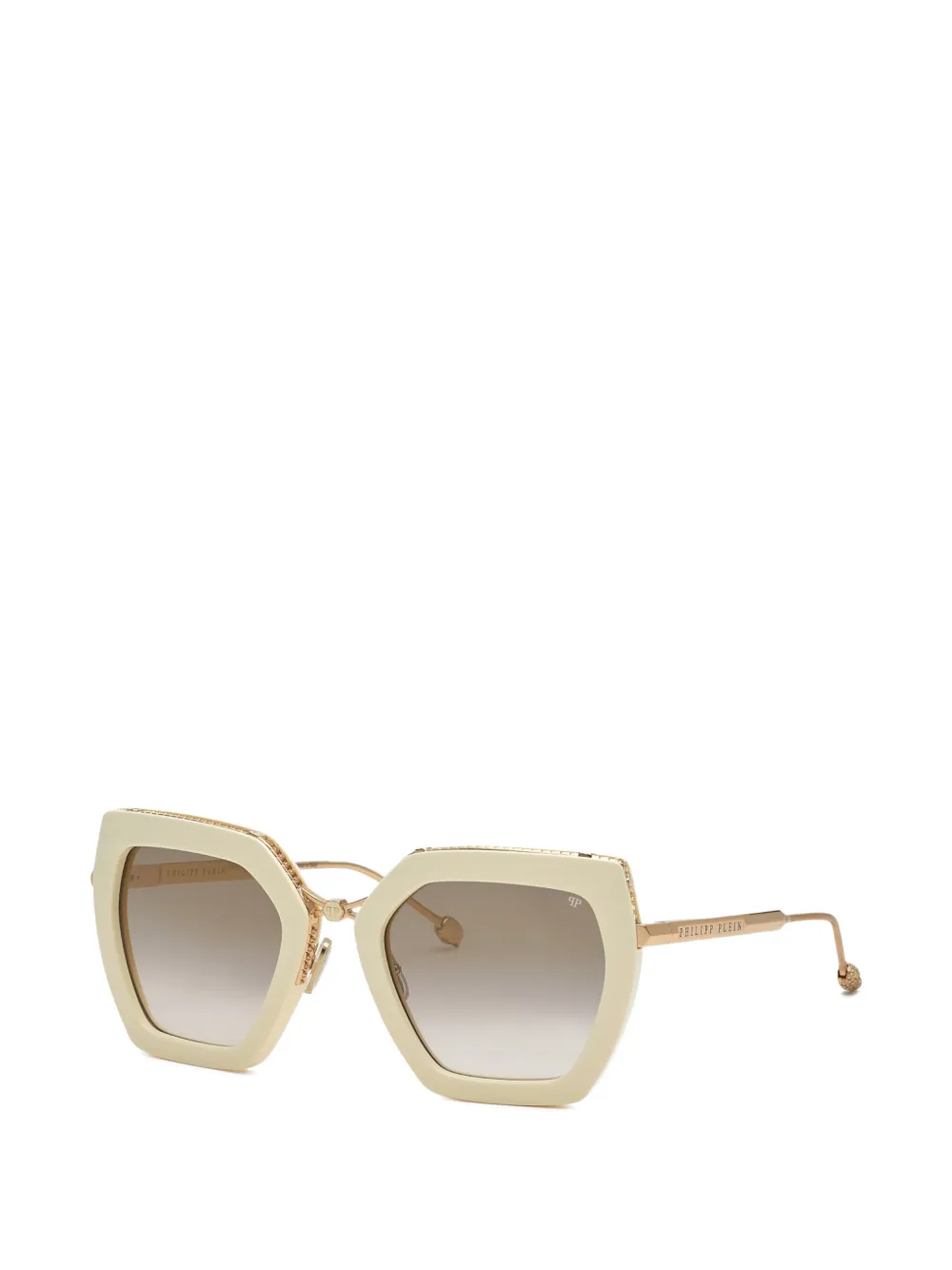 Philipp Plein Eyewear geometric-frame sunglasses - Toni neutri