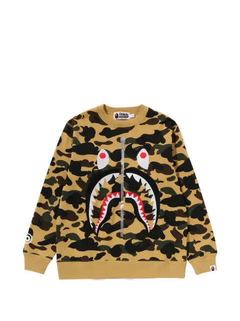 A BATHING APE® Shark 1st Camo sweater