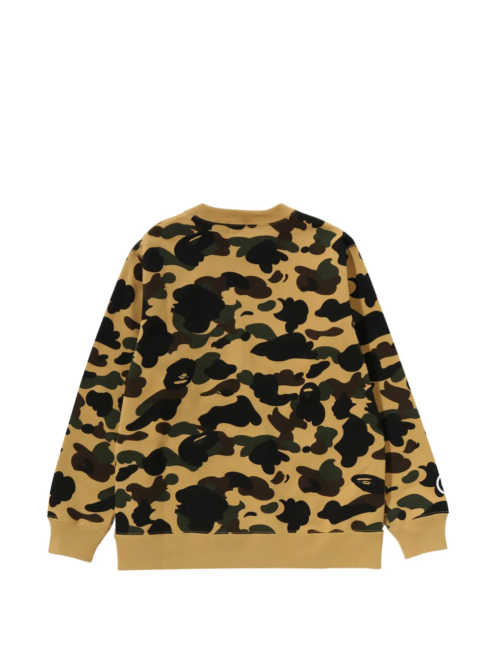 A BATHING APE Shark 1st Camo trui Beige