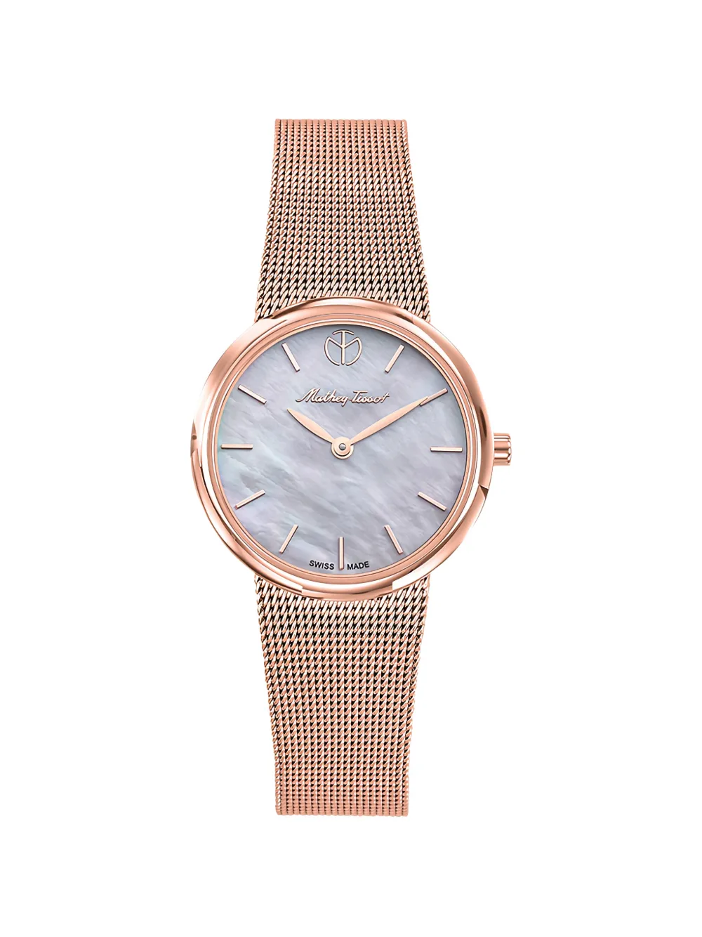 Mathey Tissot Milly 30mm watch - Bianco