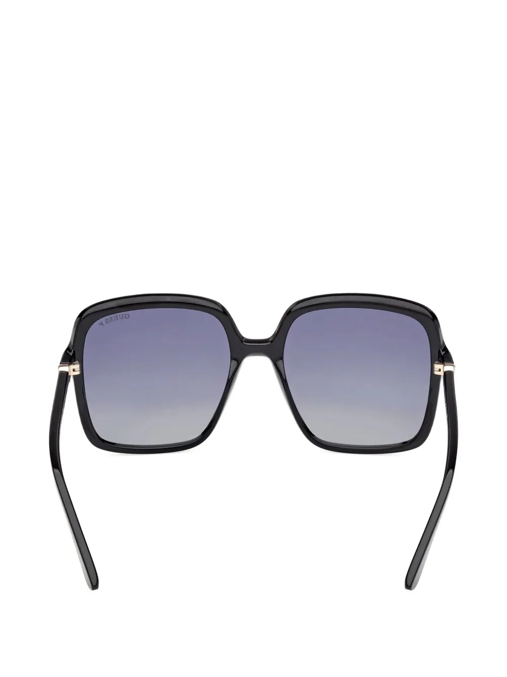 GUESS EYEWEAR Zonnebril met vierkant montuur Zwart