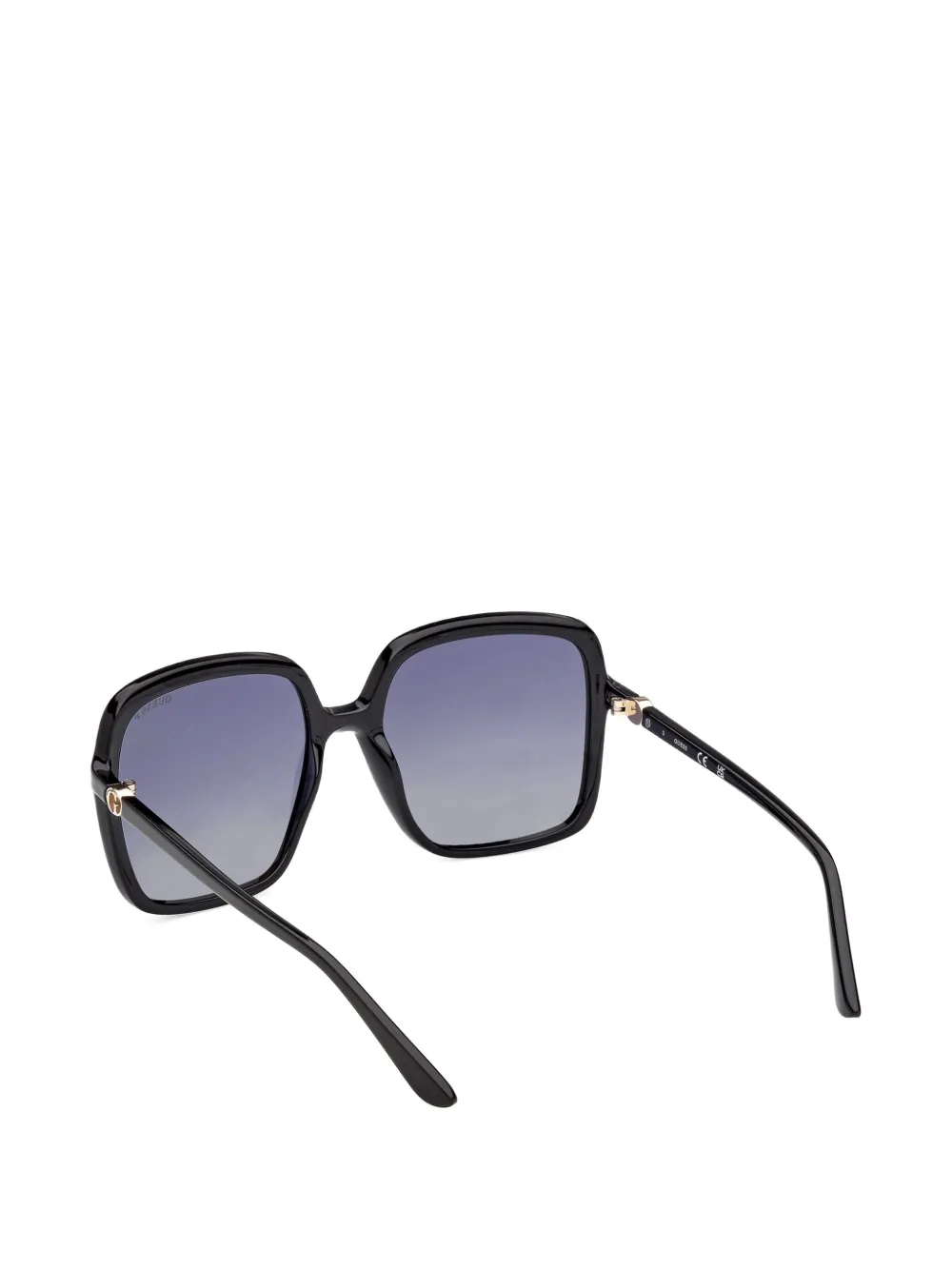 GUESS EYEWEAR Zonnebril met vierkant montuur Zwart