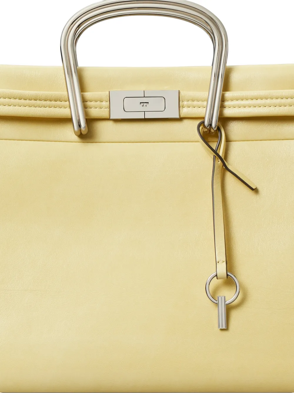 Tory Burch Lee Radziwill shopper Geel