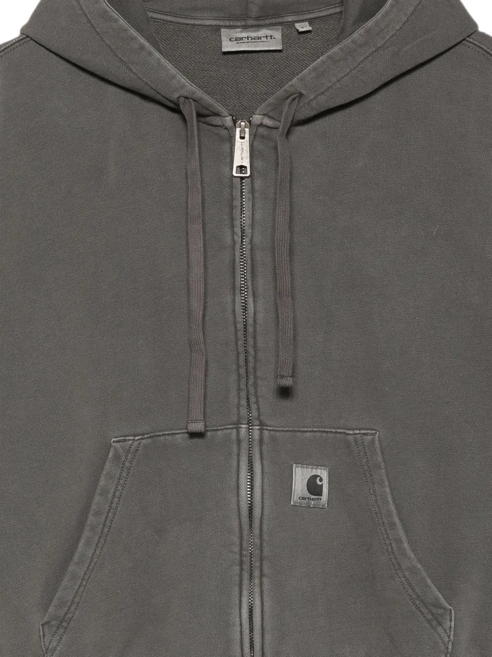 Carhartt WIP Hoodie met logopatch Grijs