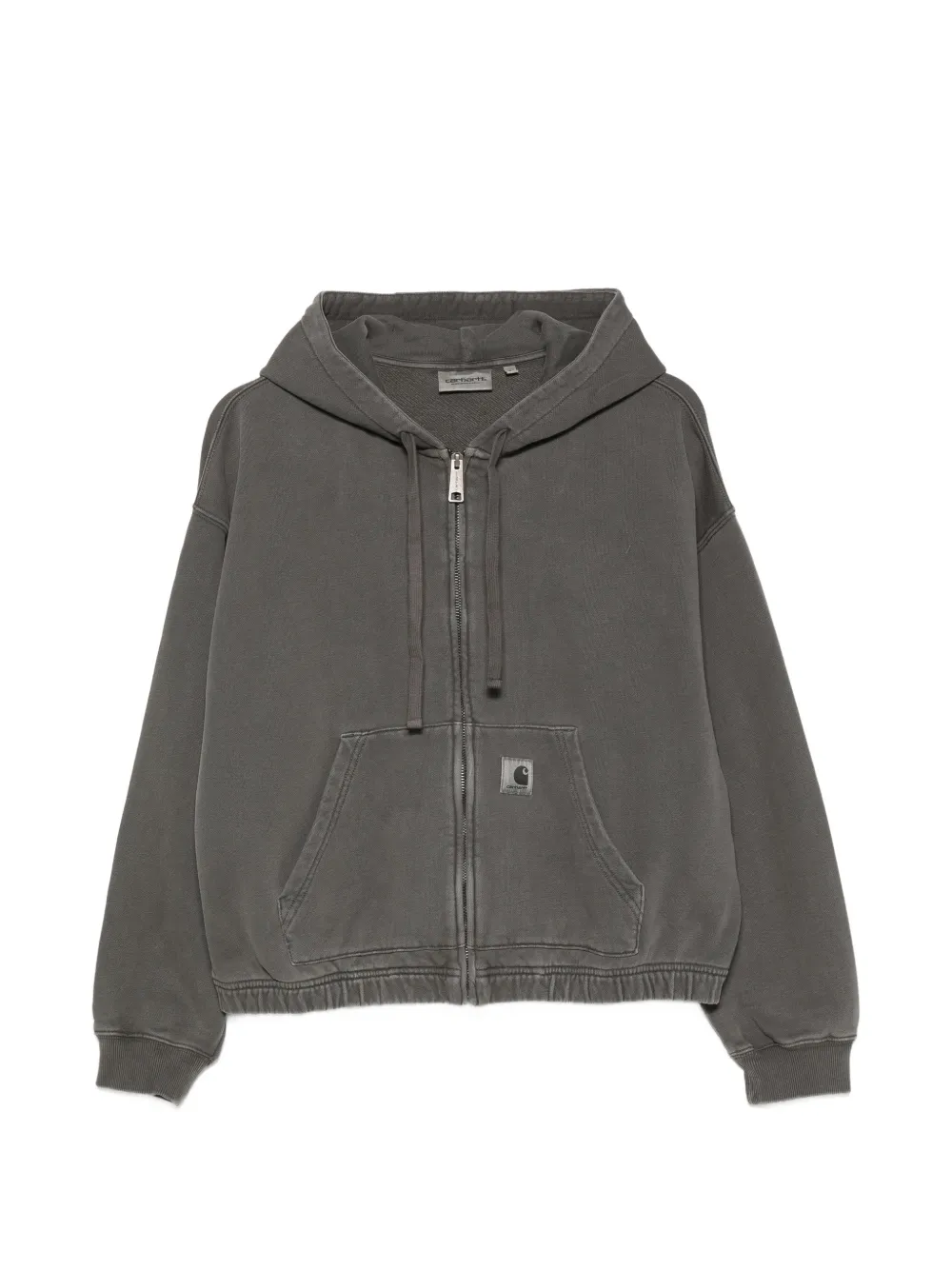Carhartt WIP Felpa con logo e cappuccio - Grigio