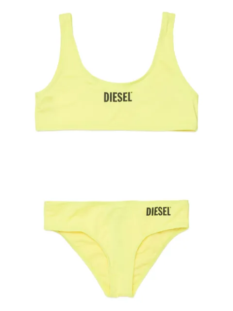 Diesel Kids bikini con logo estampado