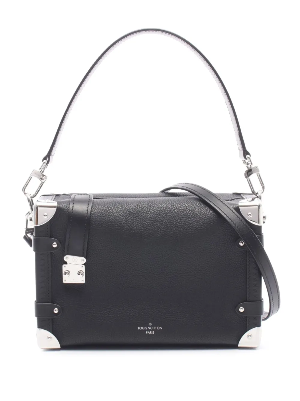 Louis Vuitton Pre-Owned 2021-2026 Calfskin Side Trunk MM satchel - Nero