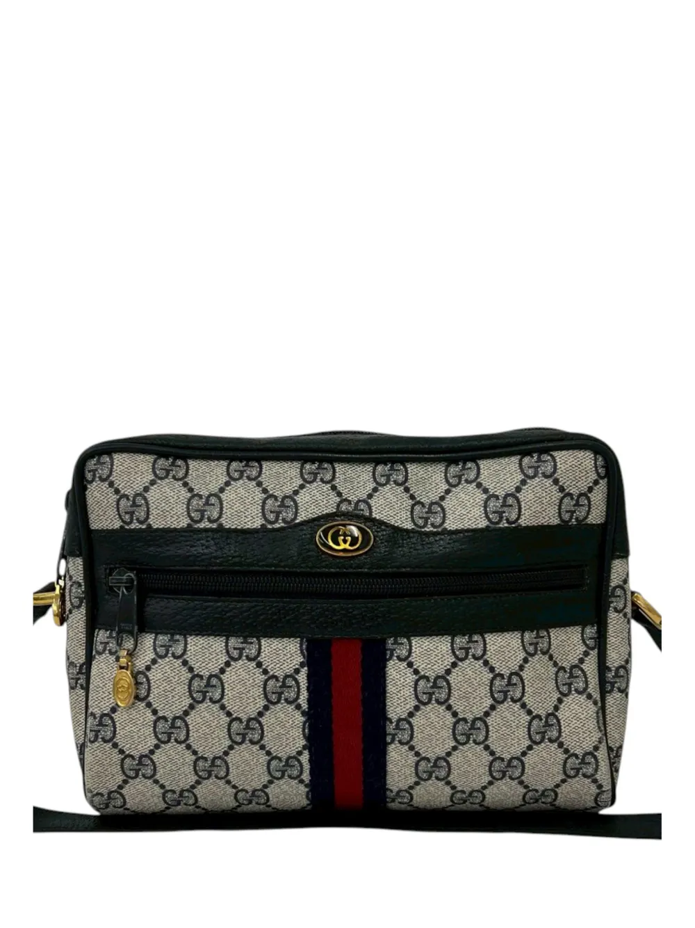 Gucci Pre-Owned 20th Century GG Coated Canvas Crossbody Bag shoulder bag - Grigio