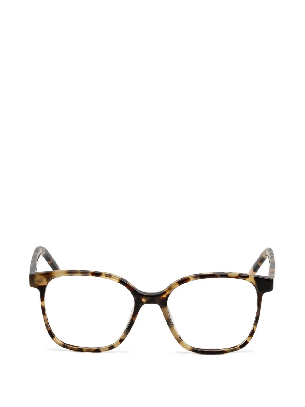 Kaleos Spark square-frame glasses - Braun