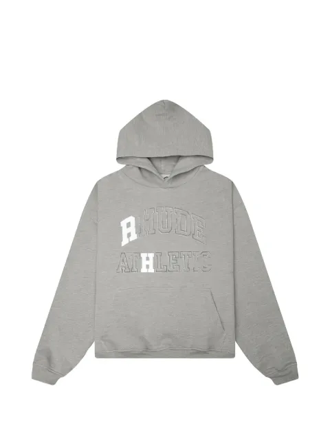 RHUDE Athletic logo-embroidered hoodie