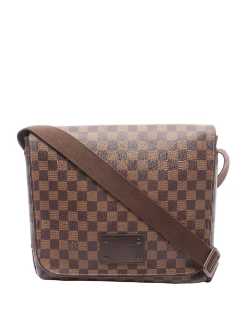 Louis Vuitton Pre-Owned 2010 Damier Ebene Brooklyn MM crossbody bag