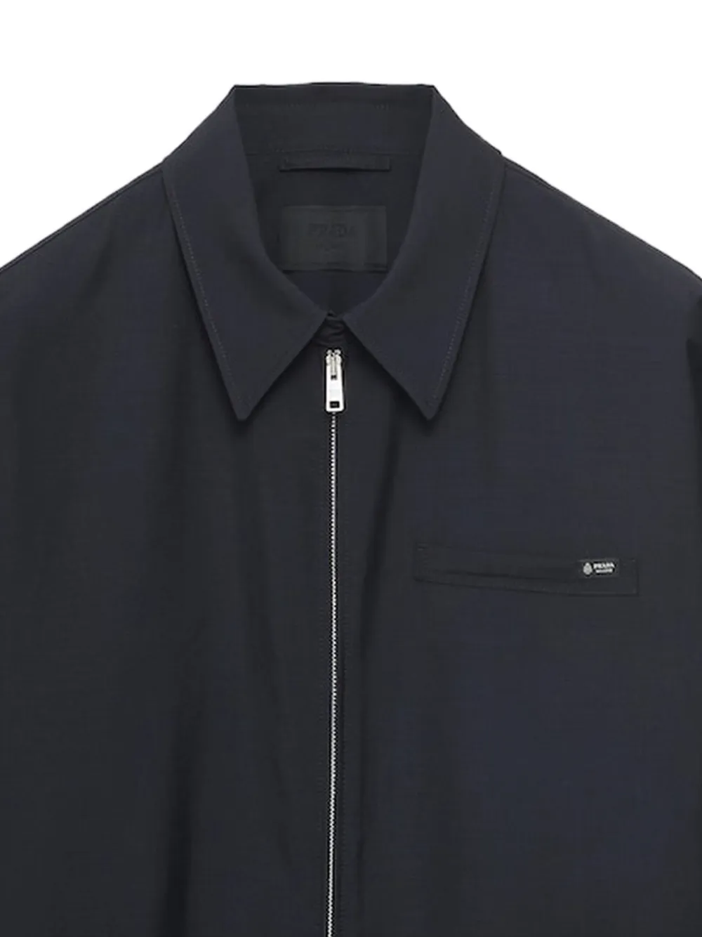 Prada Jack met logoplakkaat Blauw