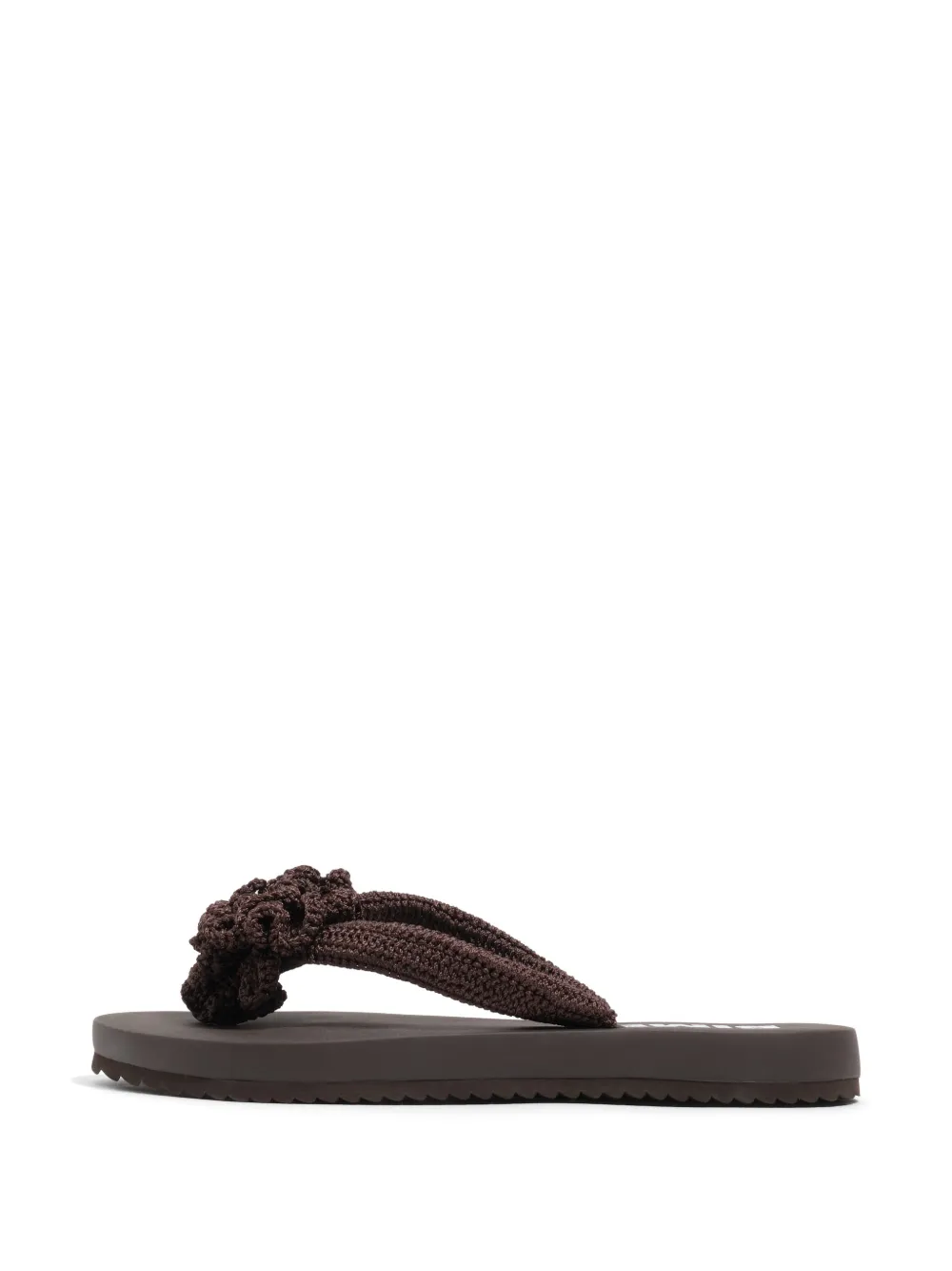 Bimba y Lola Gehäkelte Flip-Flops - Braun