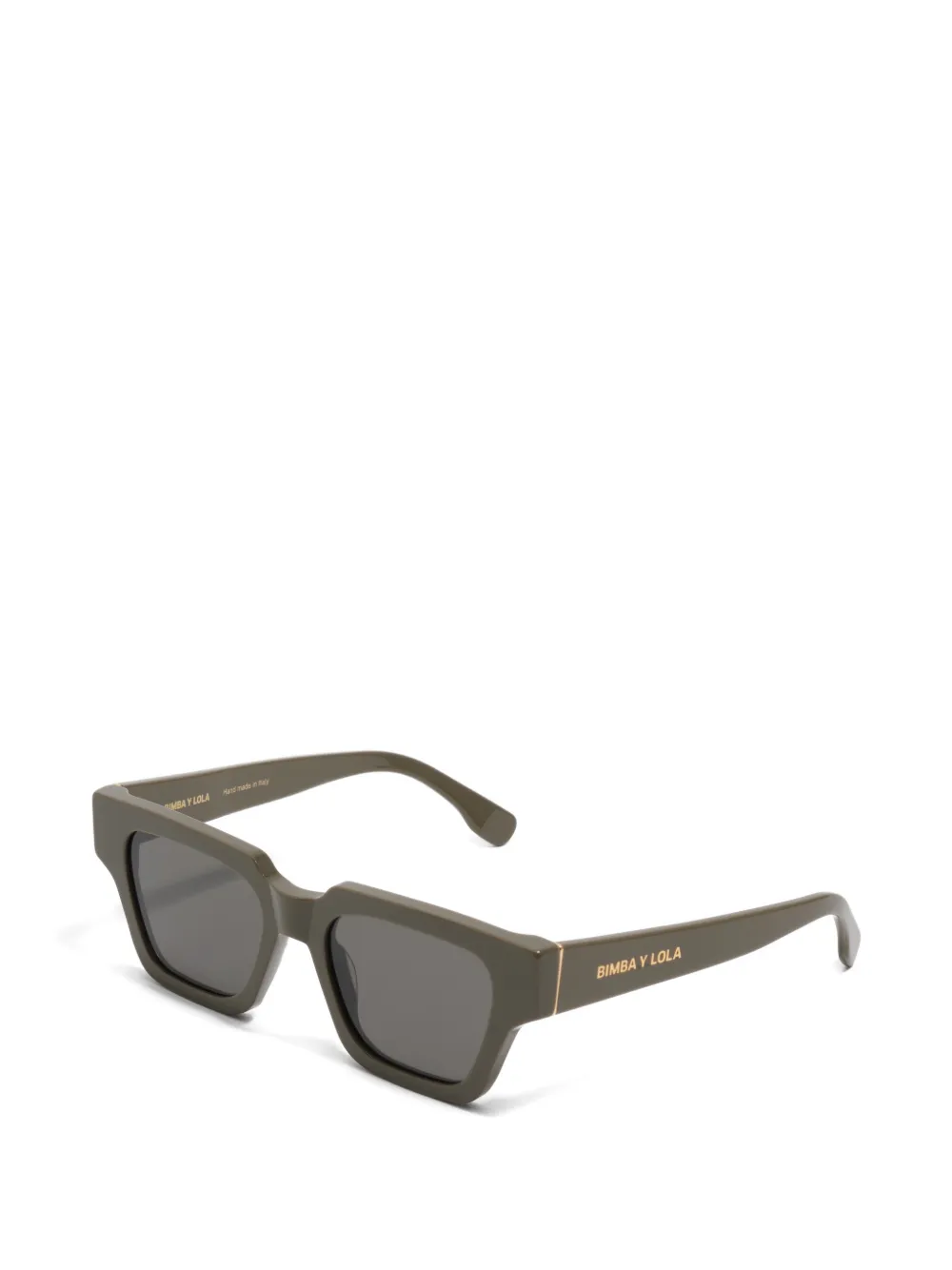 BIMBA Y LOLA Zonnebril met geometrisch montuur Groen