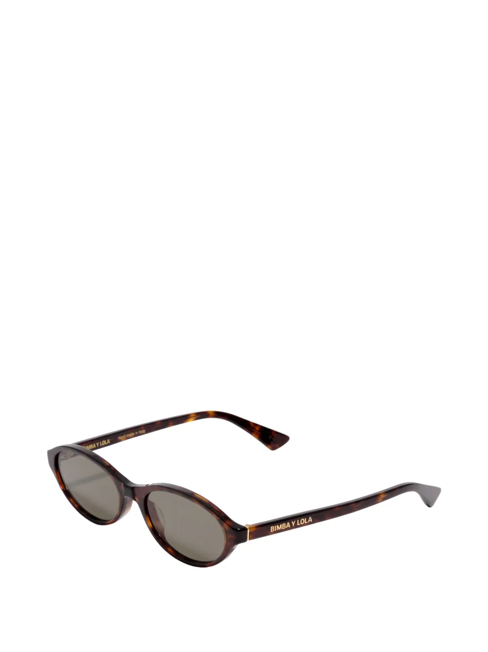 BIMBA Y LOLA Zonnebril met ovalen montuur Bruin