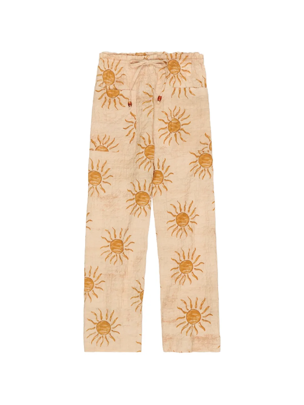 BIMBA Y LOLA Bimba by the South textured cotton jogger trousers
