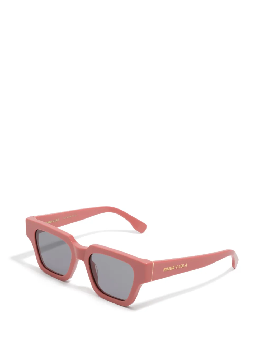 BIMBA Y LOLA Zonnebril met geometrisch montuur Roze