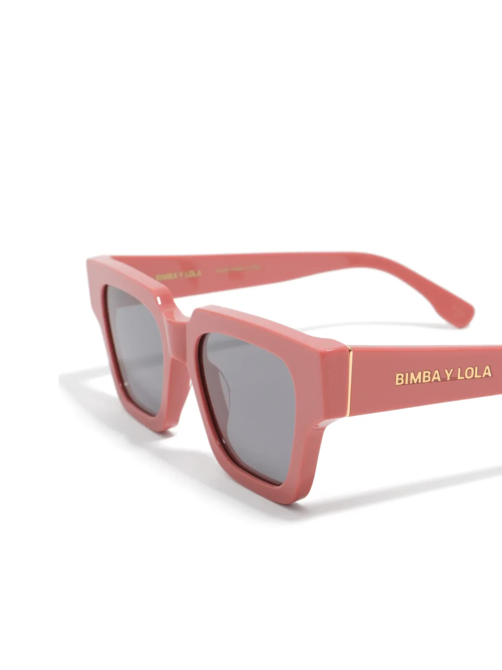 BIMBA Y LOLA Zonnebril met geometrisch montuur Roze