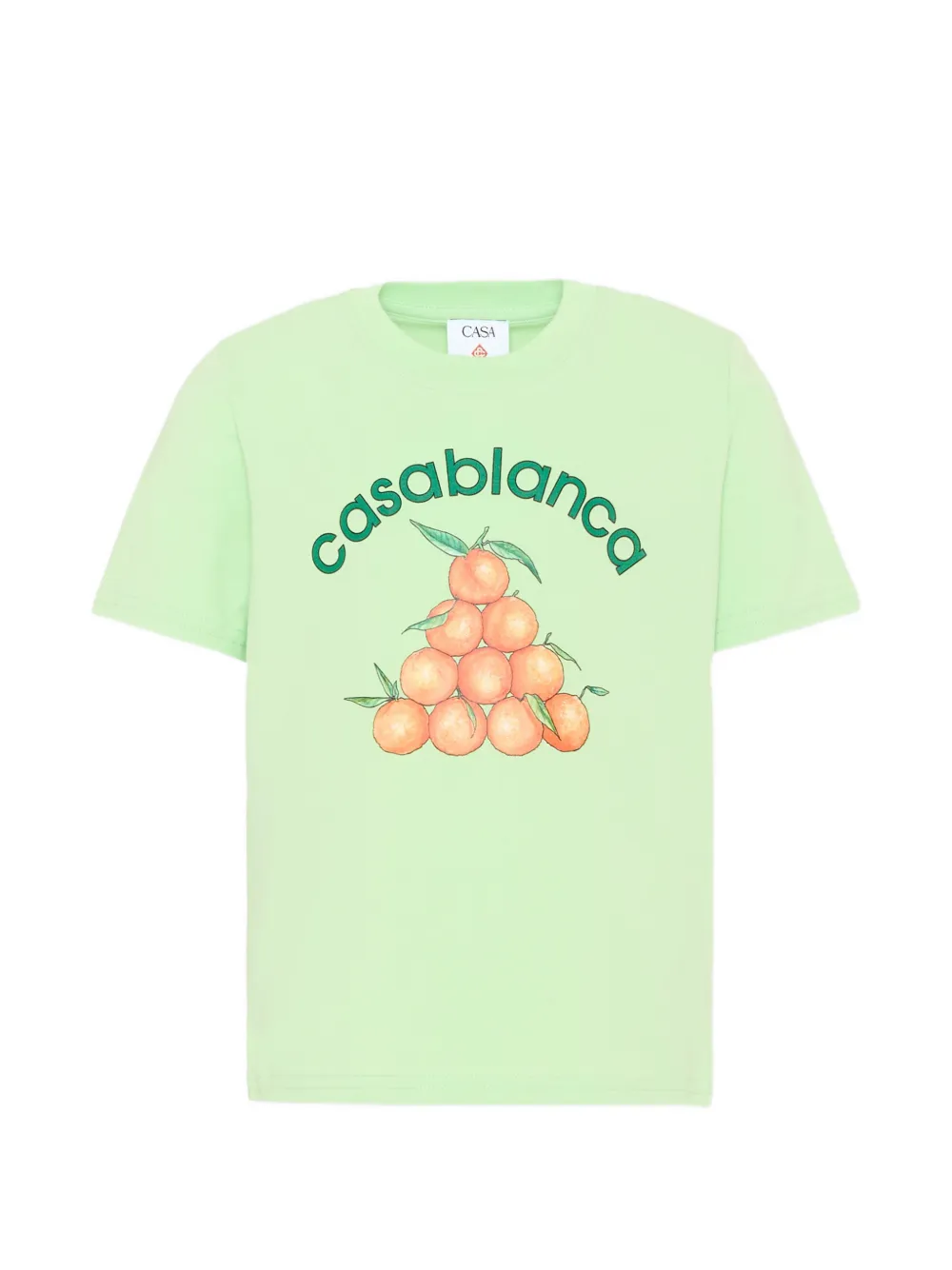 CASABLANCA KIDS graphic-print T-shirt - Verde