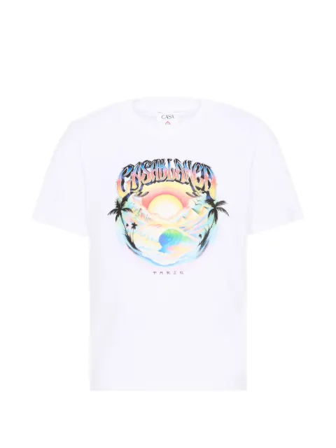 CASABLANCA KIDS graphic-print T-shirt