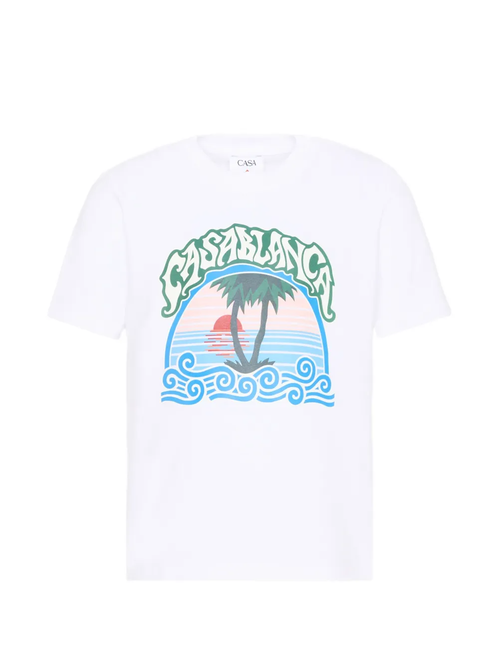 CASABLANCA KIDS graphic-print T-shirt - Bianco