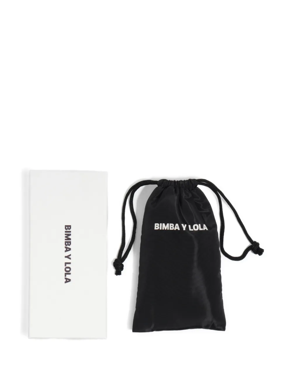 BIMBA Y LOLA Zonnebril met rond montuur Beige
