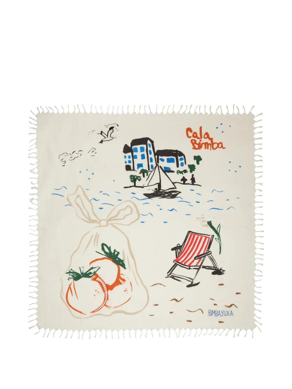 Bimba y Lola Bone Cala Bimba Schal - Nude