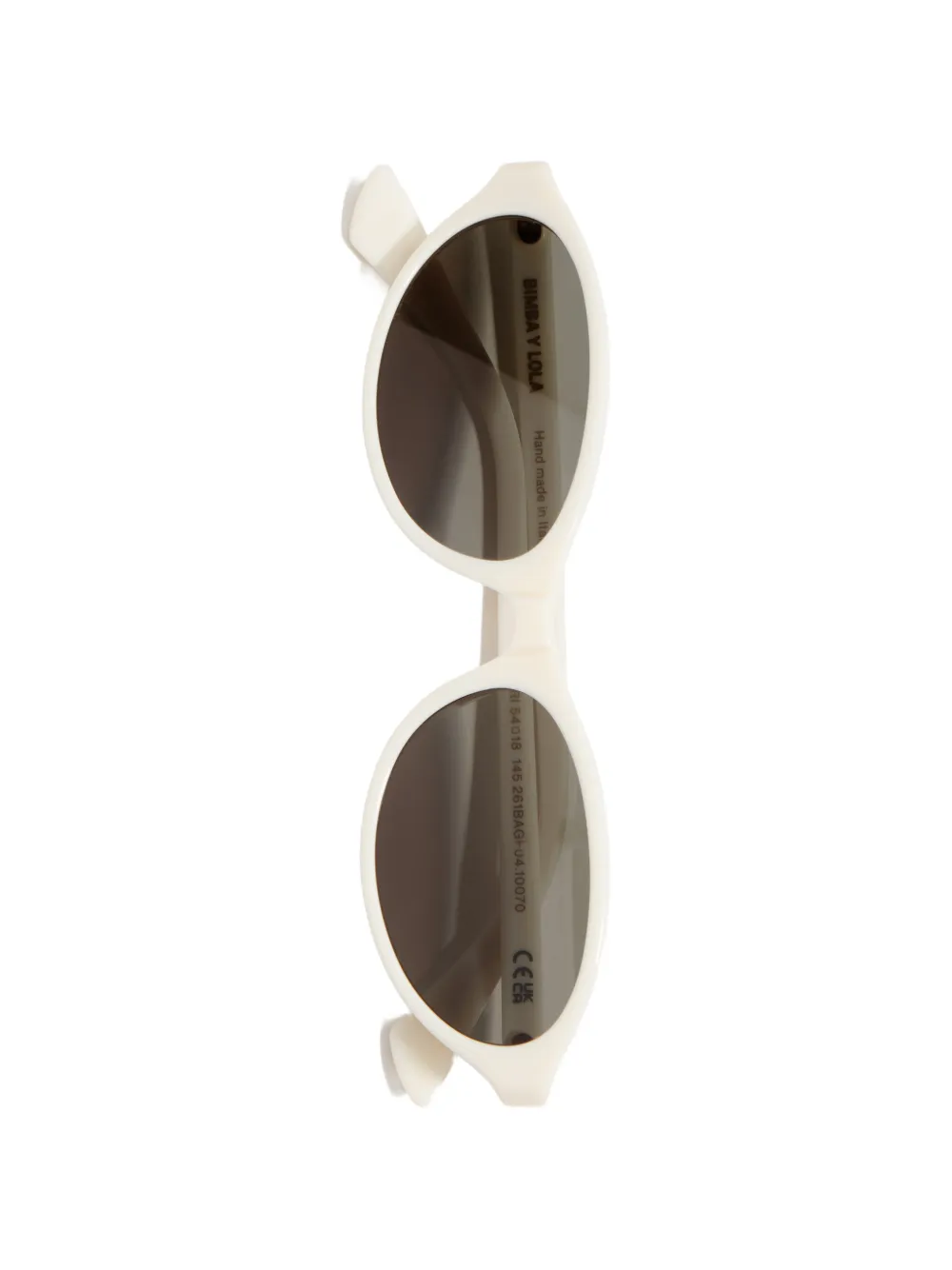 BIMBA Y LOLA Zonnebril met ovalen montuur Beige