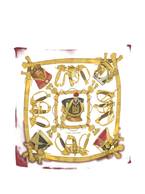Hermès Pre-Owned 1985 Grand Uniforme silk scarf