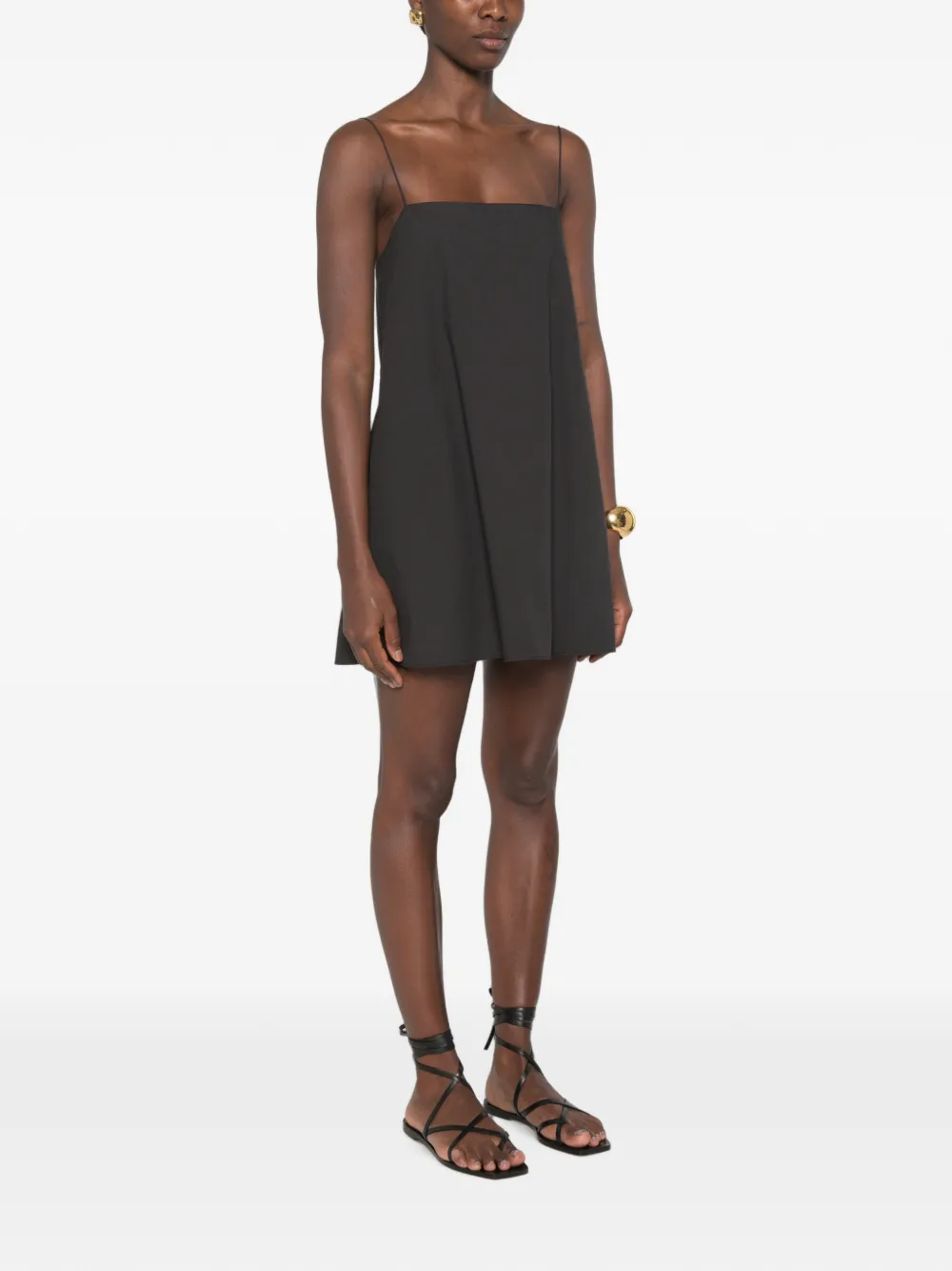  Matteau Spaghetti-strap Mini Dress - Negro 