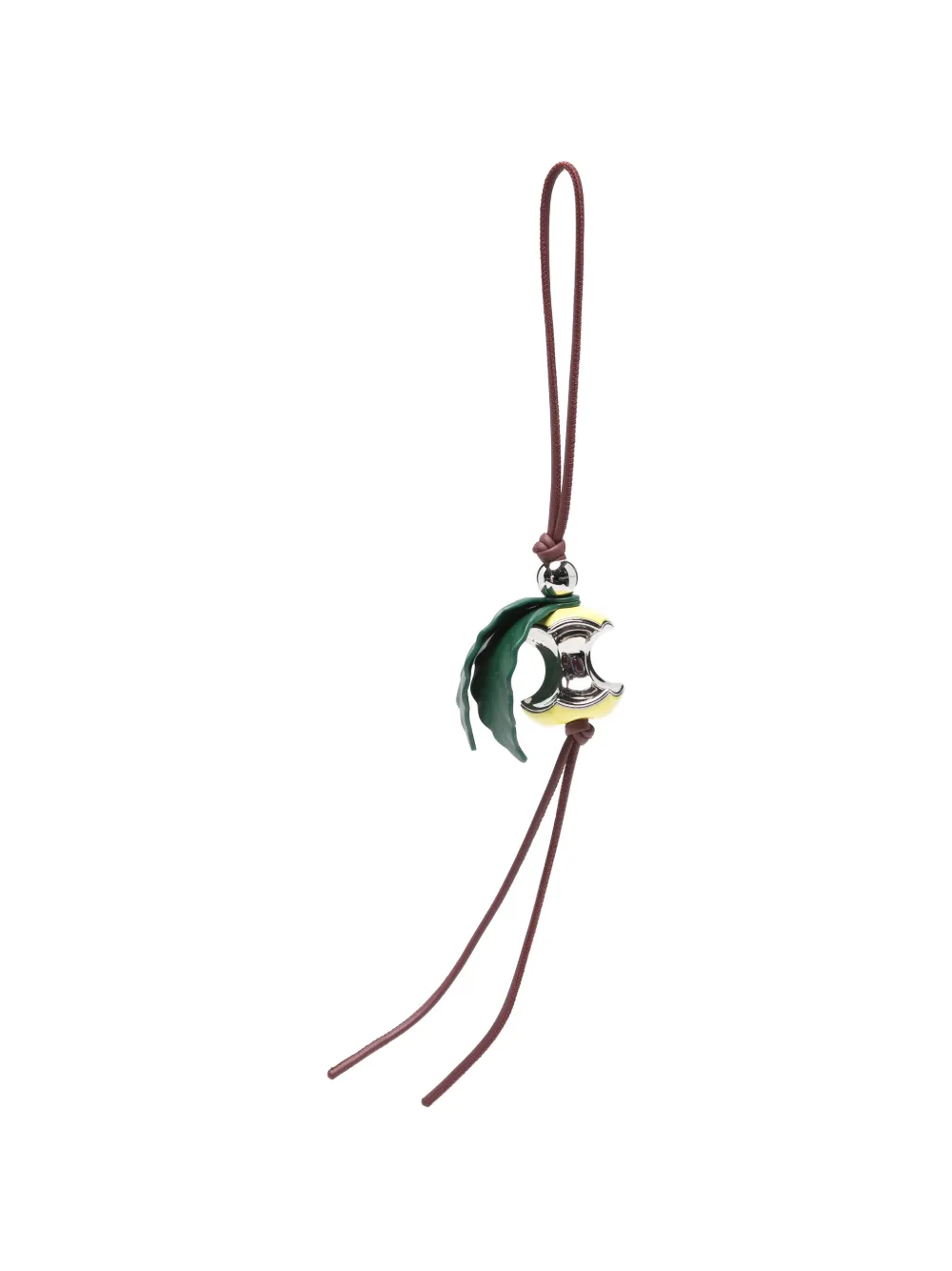 LOEWE apple charm - Silber
