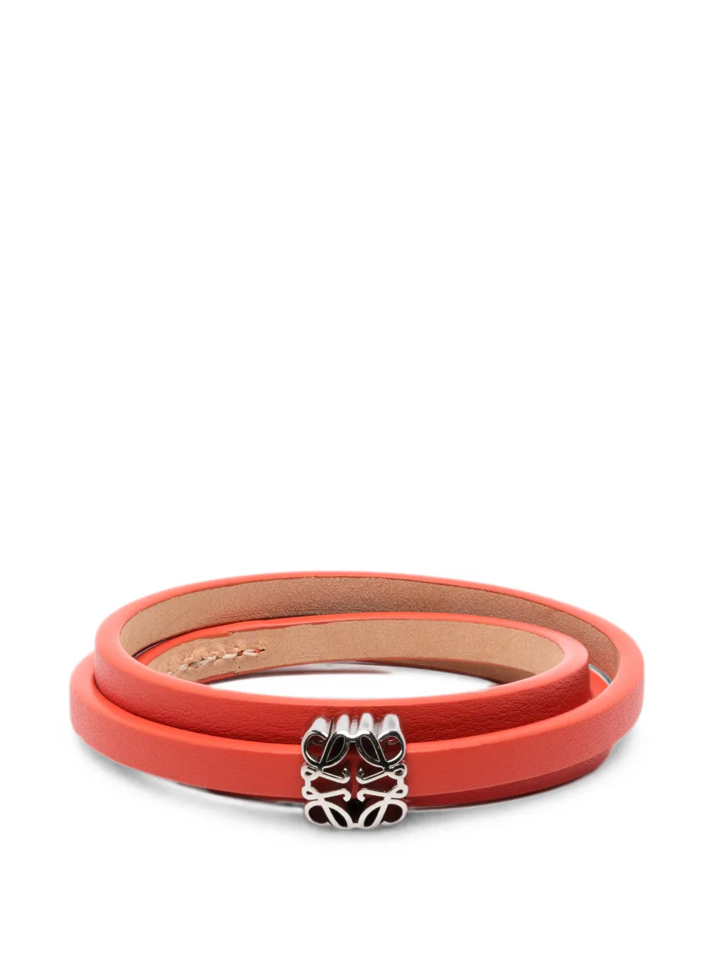 LOEWE Bracciale Anagram Bombé - Argento